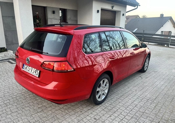 Volkswagen Golf cena 35900 przebieg: 209000, rok produkcji 2014 z Kościerzyna małe 191